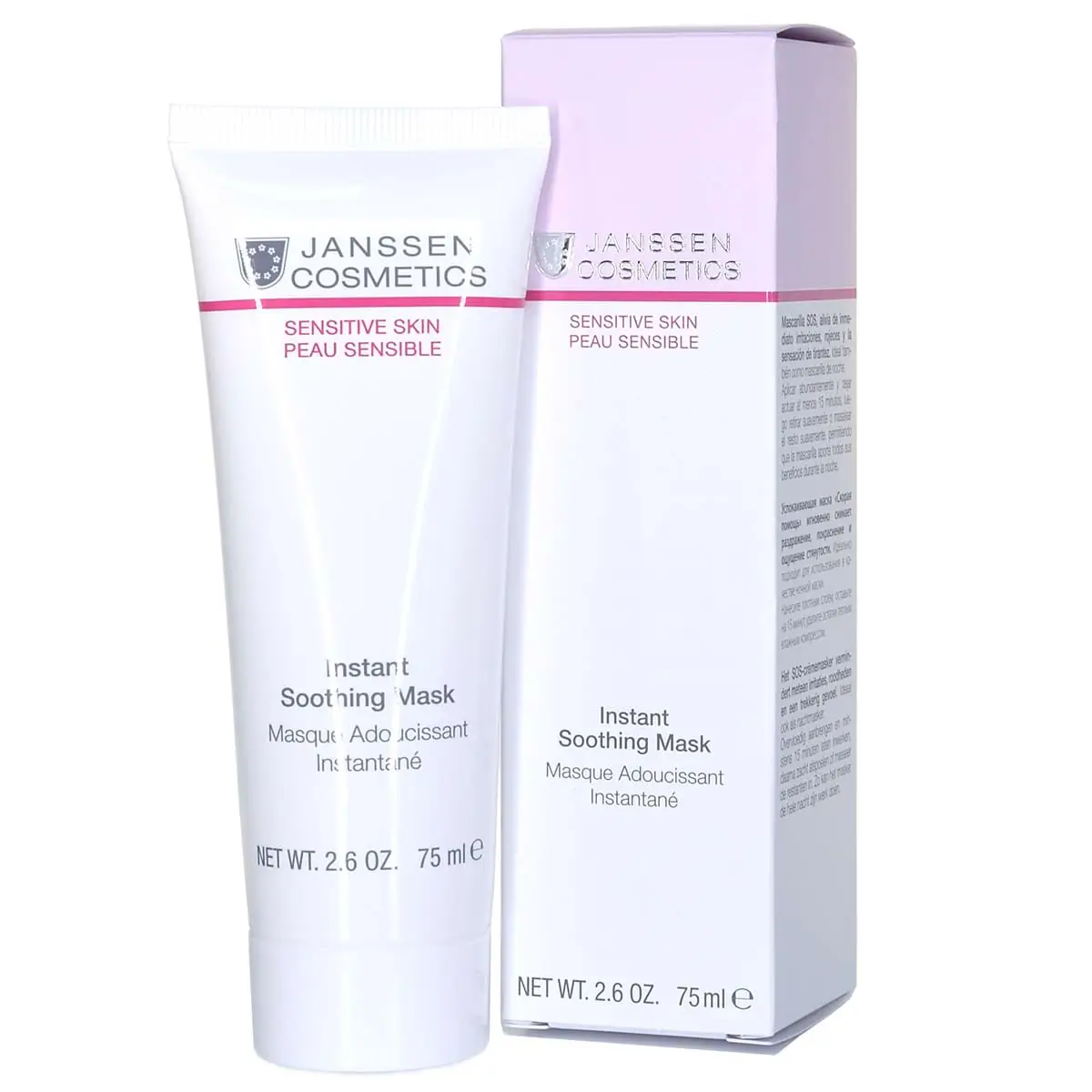 Мгновенно успокаивающая маска SOS-средство / Instant Soothing Mask, Sensitive Skin, Janssen Cosmetics (Янсен косметика), 75 мл Мгновенно успокаивающая маска SOS-средство / Instant Soothing Mask, Sensitive Skin, Janssen Cosmetics (Янсен косметика), 75 мл