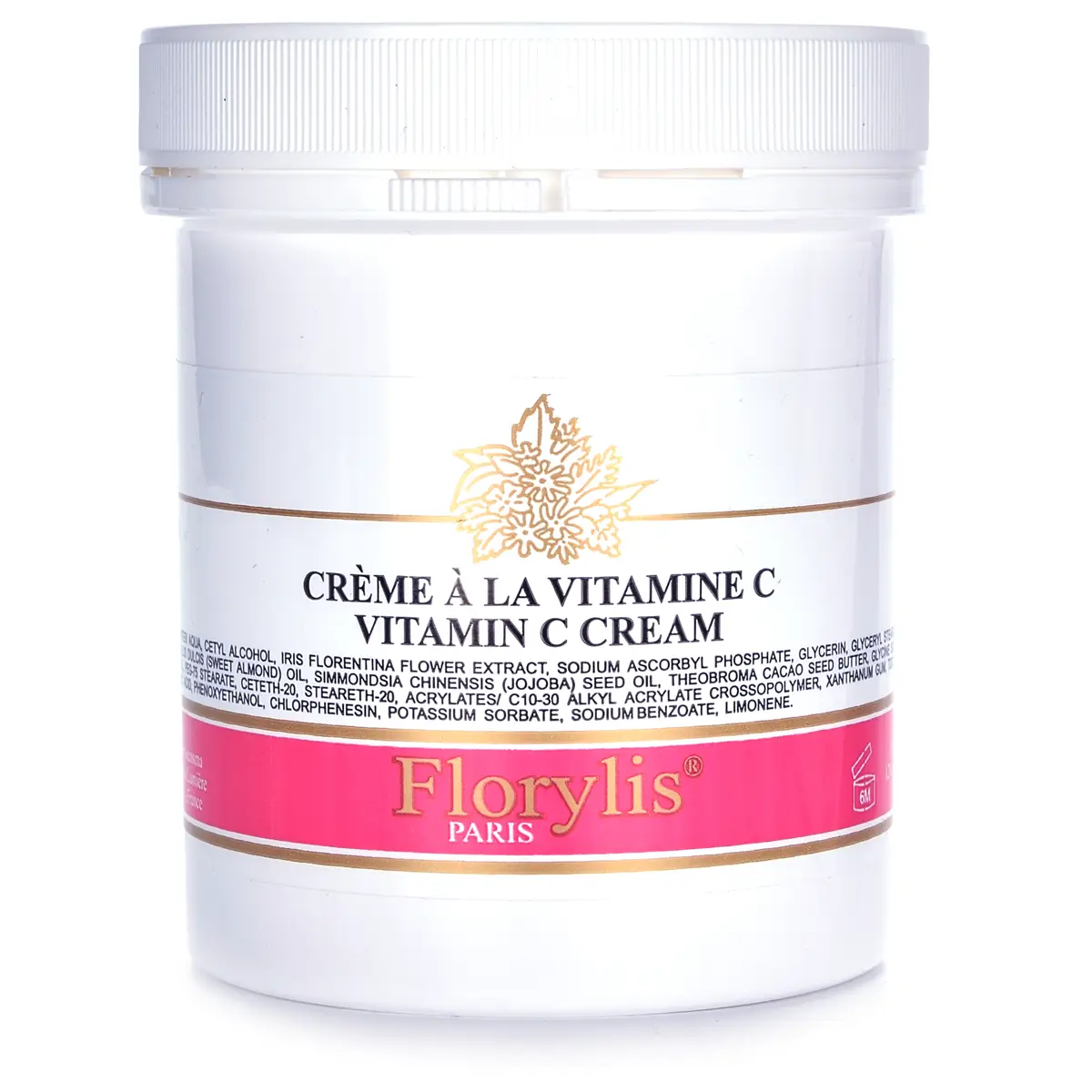 Крем с витамином С пролонгированного действия / Vitamin C Cream, Florylis (Флорилис) - 250 мл