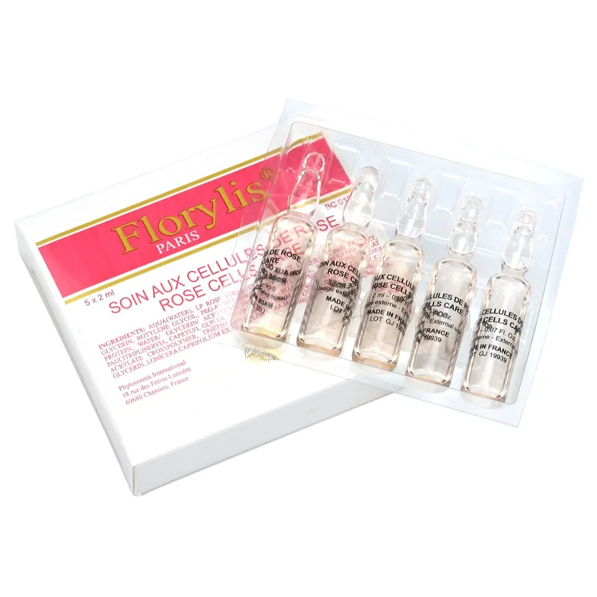 Омолаживающая сыворотка / Rose Cells Care, Florylis (Флорилис) - 5 x 2 мл Омолаживающая сыворотка / Rose Cells Care, Florylis (Флорилис) - 5 x 2 мл