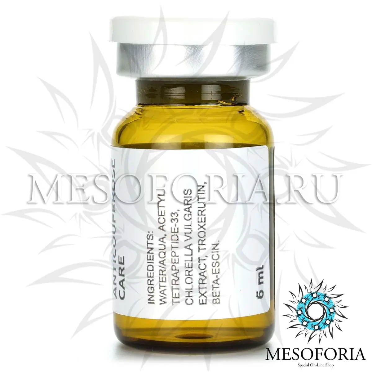 Концентрат для лечения купероза KOSMO-ANTICOUPEROSE Kosmoteros (Космотерос), 6 мл Концентрат для лечения купероза KOSMO-ANTICOUPEROSE Kosmoteros (Космотерос), 6 мл