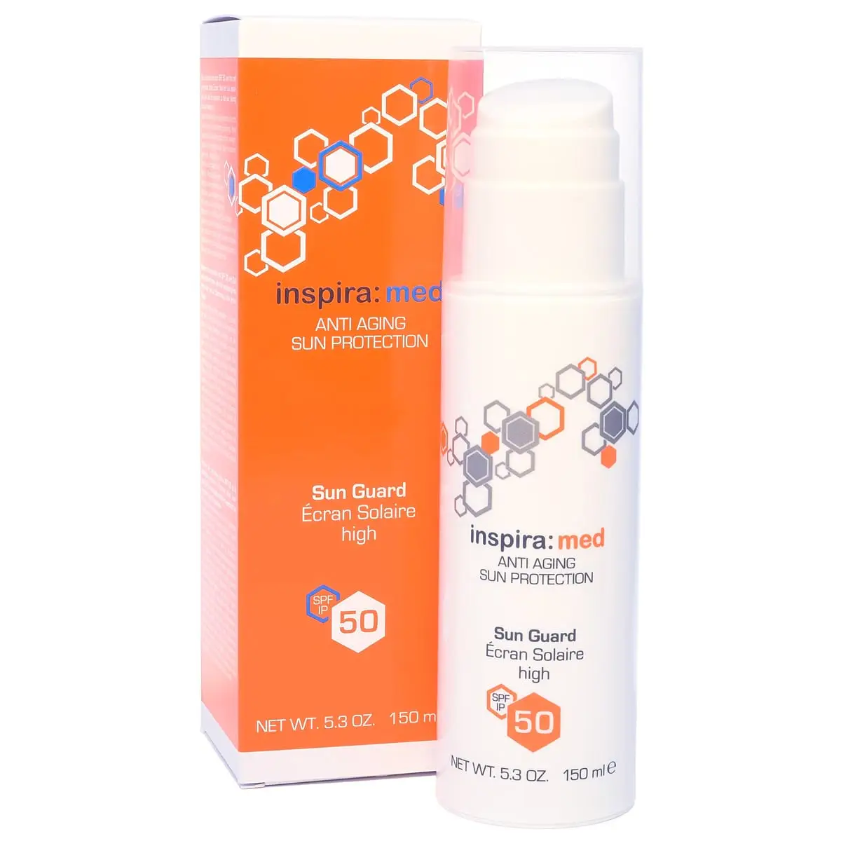 Солнцезащитная эмульсия SPF 50 / Sun Guard SPF 50, Inspira Med, Janssen Cosmetics (Янсен косметика), 150 мл Солнцезащитная эмульсия SPF 50 / Sun Guard SPF 50, Inspira Med, Janssen Cosmetics (Янсен косметика), 150 мл