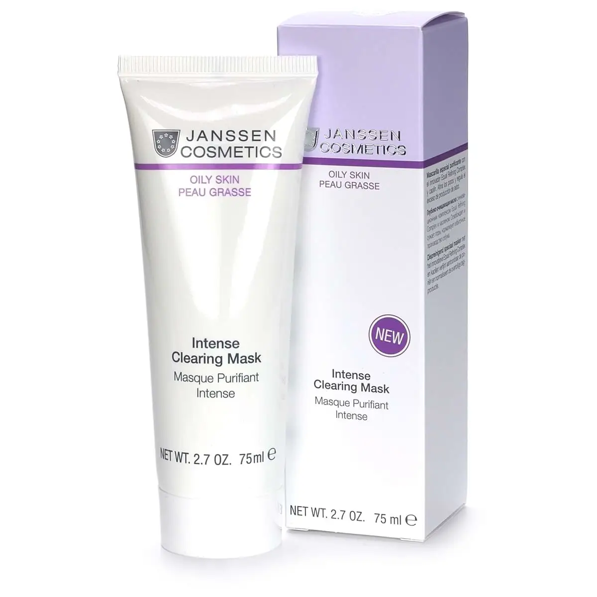 Интенсивно очищающая маска / Intense Clearing Mask, Oily Skin, Janssen Cosmetics (Янсен косметика), 75 мл Интенсивно очищающая маска / Intense Clearing Mask, Oily Skin, Janssen Cosmetics (Янсен косметика), 75 мл