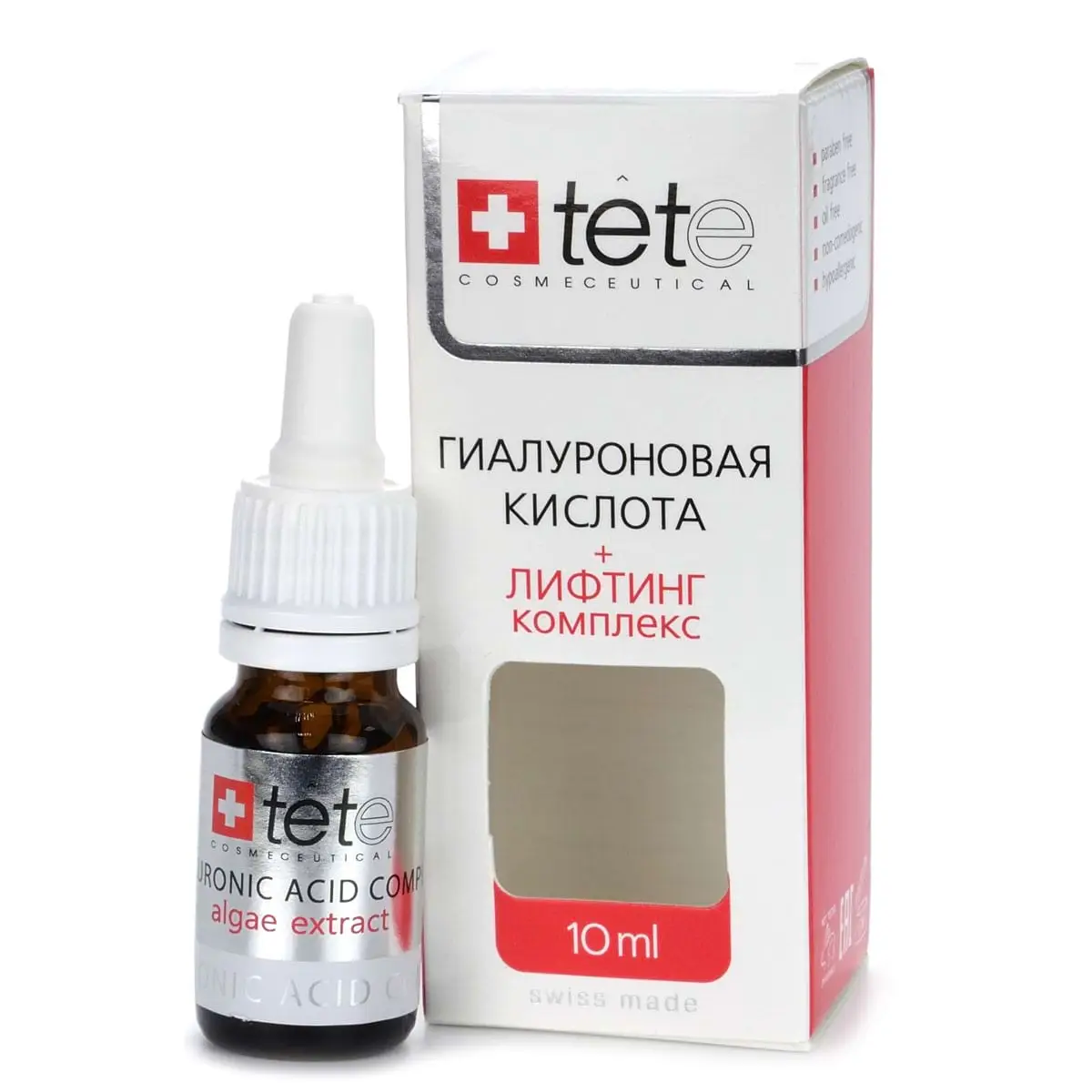 Гиалуроновая кислота + микроводоросль Tete, 10 мл