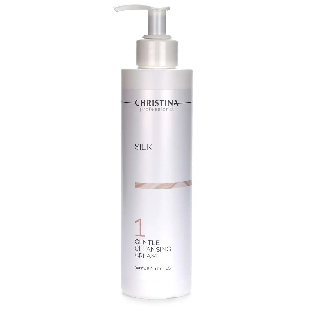 Мягкий очищающий крем (шаг 1) / Gentle Cleansing Cream, Silk, Christina (Кристина) - 300 мл Мягкий очищающий крем (шаг 1) / Gentle Cleansing Cream, Silk, Christina (Кристина) - 300 мл