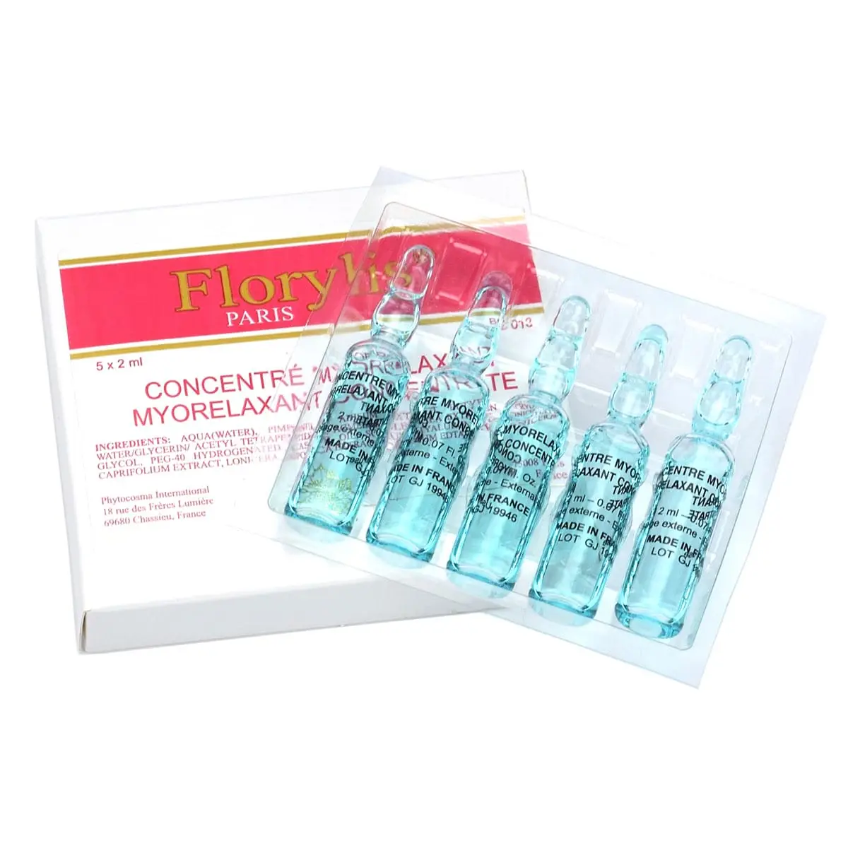 Сыворотка-миорелаксант против мимических морщин / Myorelaxant Concentrate, Florylis (Флорилис) - 5 x 2 мл Сыворотка-миорелаксант против мимических морщин / Myorelaxant Concentrate, Florylis (Флорилис) - 5 x 2 мл