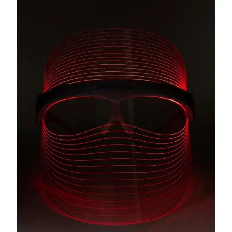 Светодиодная LED маска для омоложения кожи лица и шеи с 7 цветами m1030, Gezatone (Гезатон, Жезатон)