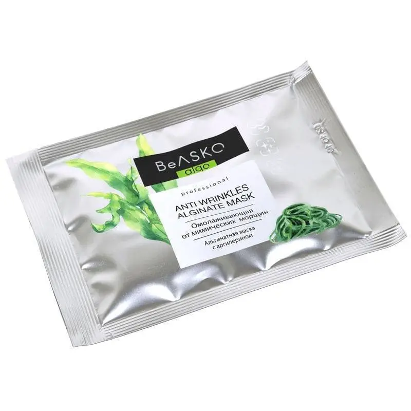 Альгинатная омолаживающая маска от мимических морщин с аргилерином / Anti Wrinkles Alginate Mask, BeASKO - 30 гр Альгинатная омолаживающая маска от мимических морщин с аргилерином / Anti Wrinkles Alginate Mask, BeASKO - 30 гр
