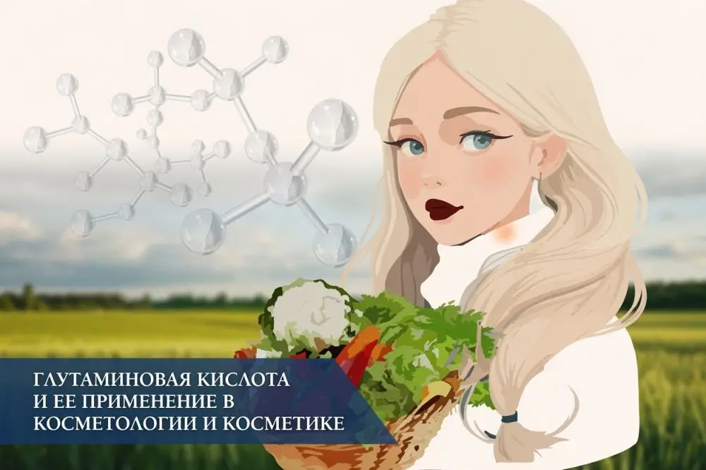 Глутаминовая кислота в косметике: свойства, функции и применение