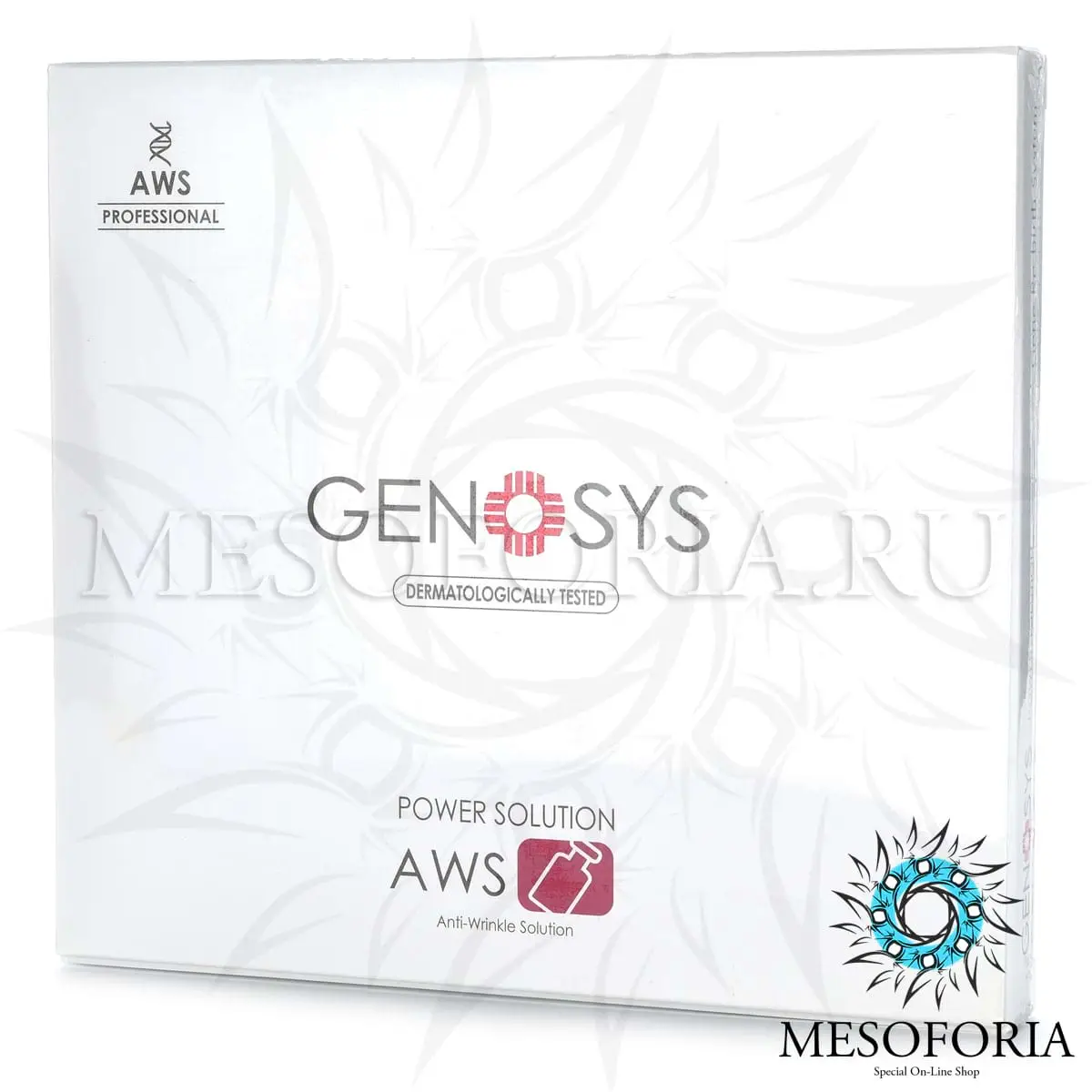 Профессиональная сыворотка для борьбы с морщинами AWS / AWS Power Solution, Genosys (Генозис) - 2 мл