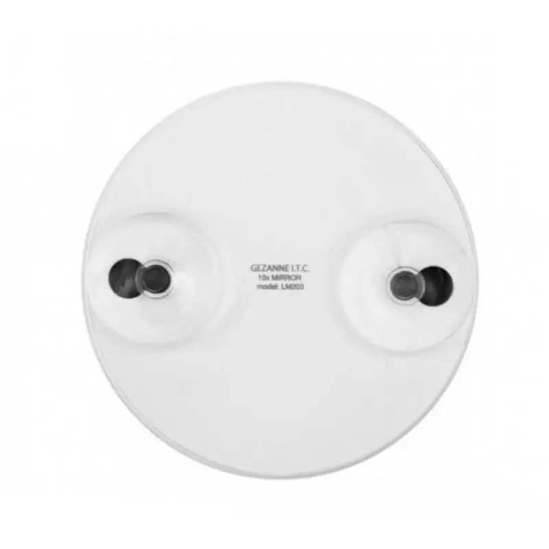 Косметическое зеркало с 10ти-кратным увеличением LM203 (серебристое), Gezatone (Гезатон, Жезатон)