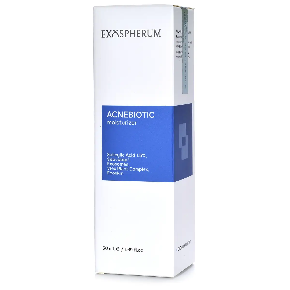Крем-баланс «Акнебиотик» для жирной кожи / EXO Acnebiotic Moisturizer, Exospherum (Экзосферум) - 50 мл