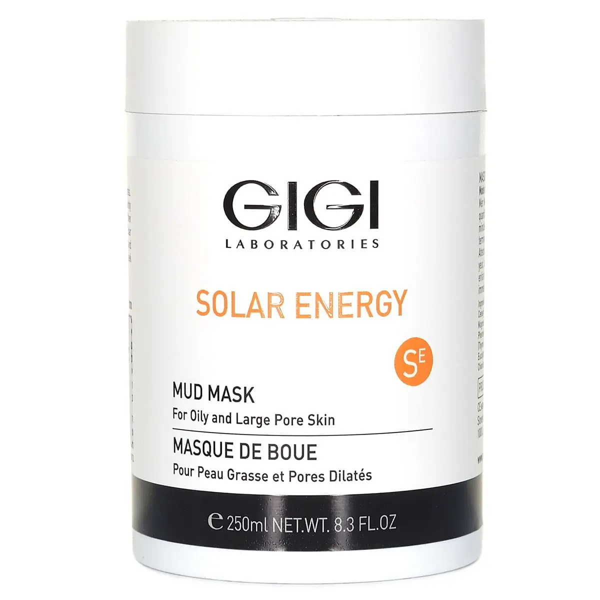 Маска грязевая / Mud mask, Solar Energy, GiGi (Джи Джи) - 250 мл Маска грязевая / Mud mask, Solar Energy, GiGi (Джи Джи) - 250 мл