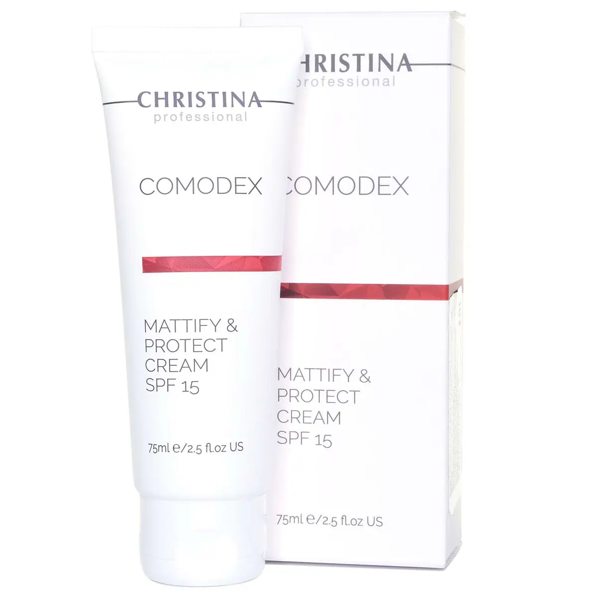 Матирующий защитный крем СПФ 15 / Mattify & Protect Cream SPF 15, Comodex, Christina (Кристина) - 75 мл