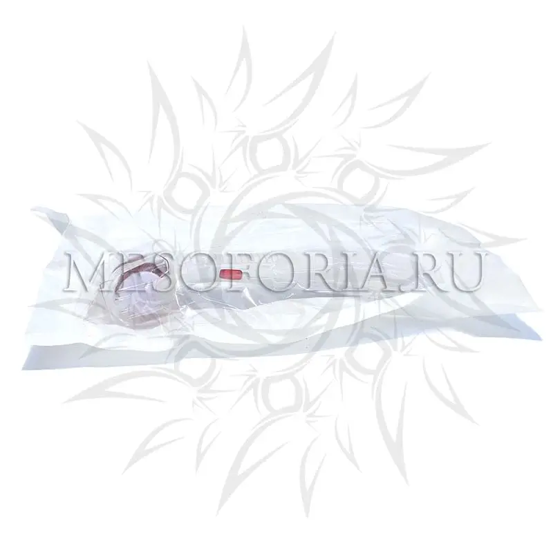 Мезороллер фотонный LED+Vibrating Dermaroller с титановыми микроиглами и красным светом, 540 игл