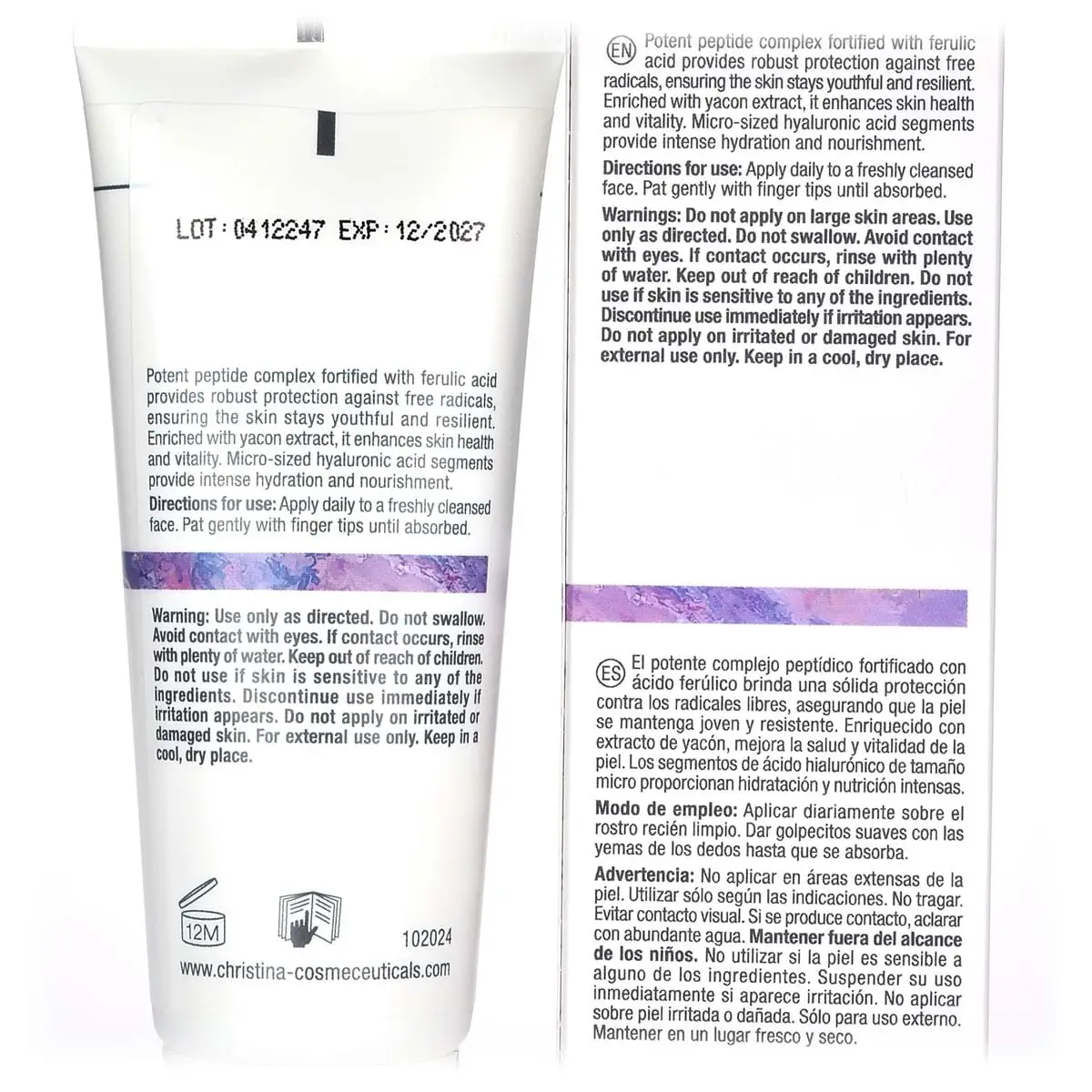 Защитный дневной крем СПФ 30 / Protective Day Wear SPF 30, Nuance, Christina (Кристина) - 75 мл