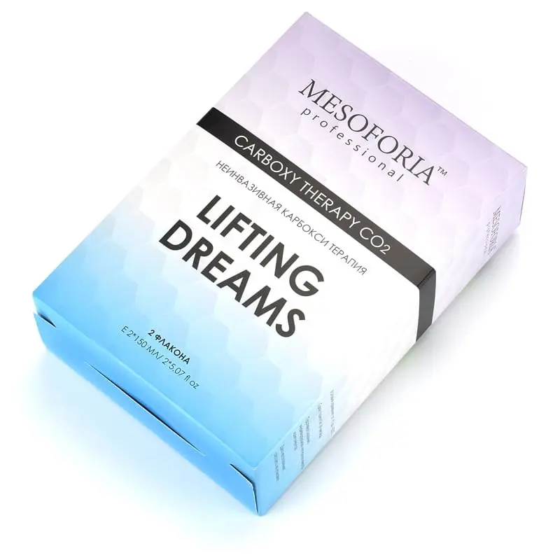 Lifting Dreams / Карбокситерапия для любого типа кожи с гиалуроновой кислотой и бисабололом, Mesoforia (Мезофория) - 2 х 150 мл Lifting Dreams / Карбокситерапия для любого типа кожи с гиалуроновой кислотой и бисабололом, Mesoforia (Мезофория) - 2 х 150 мл
