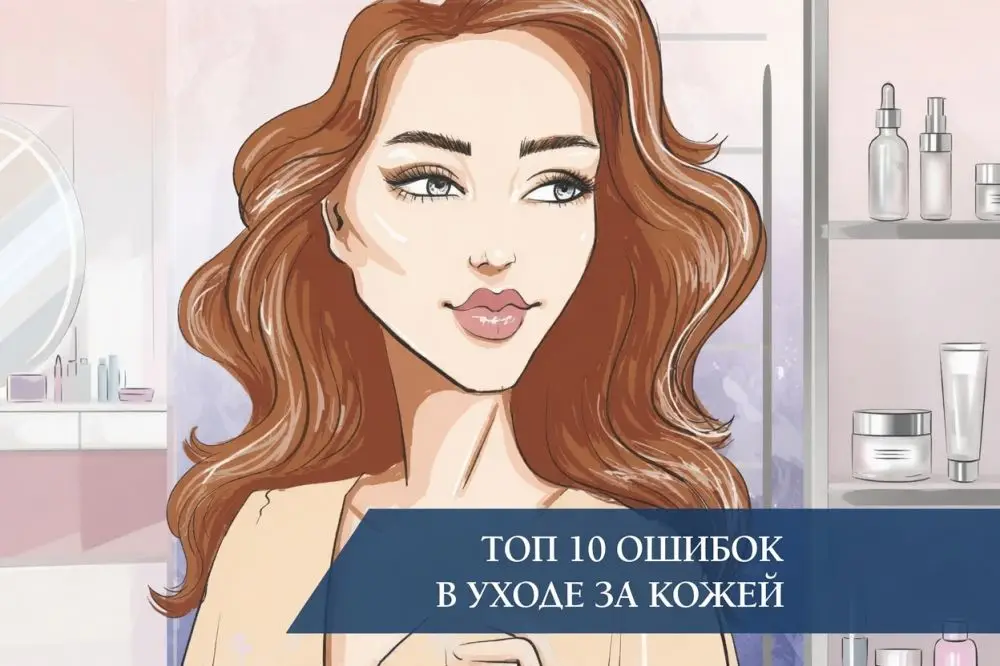 Топ-10 ошибок в уходе за кожей лица