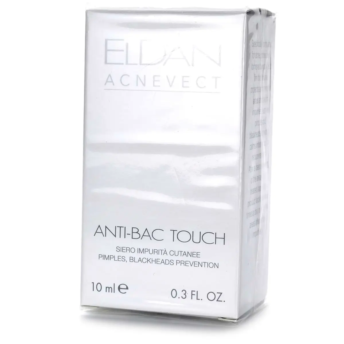 Очищающее средство / Anti Bac Touch Pimples, Blackheads Prevention, Acnevect, Eldan Cosmetics (Элдан косметика), 10 мл