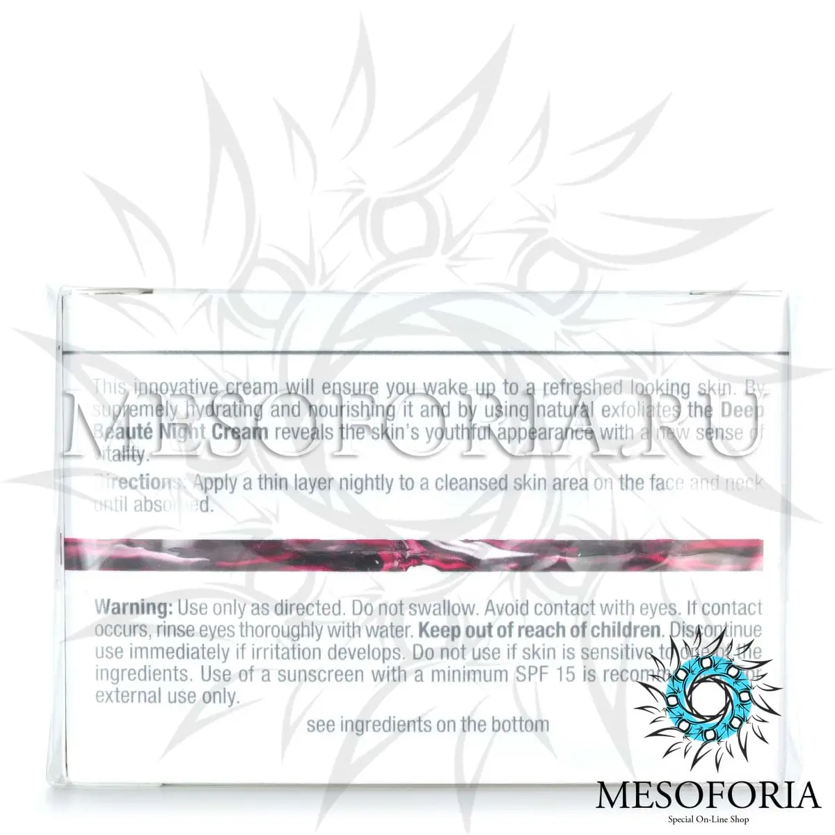 Интенсивный обновляющий ночной крем / Deep Beaute Night Cream, Chateau De Beaute, Christina (Кристина) - 50 мл