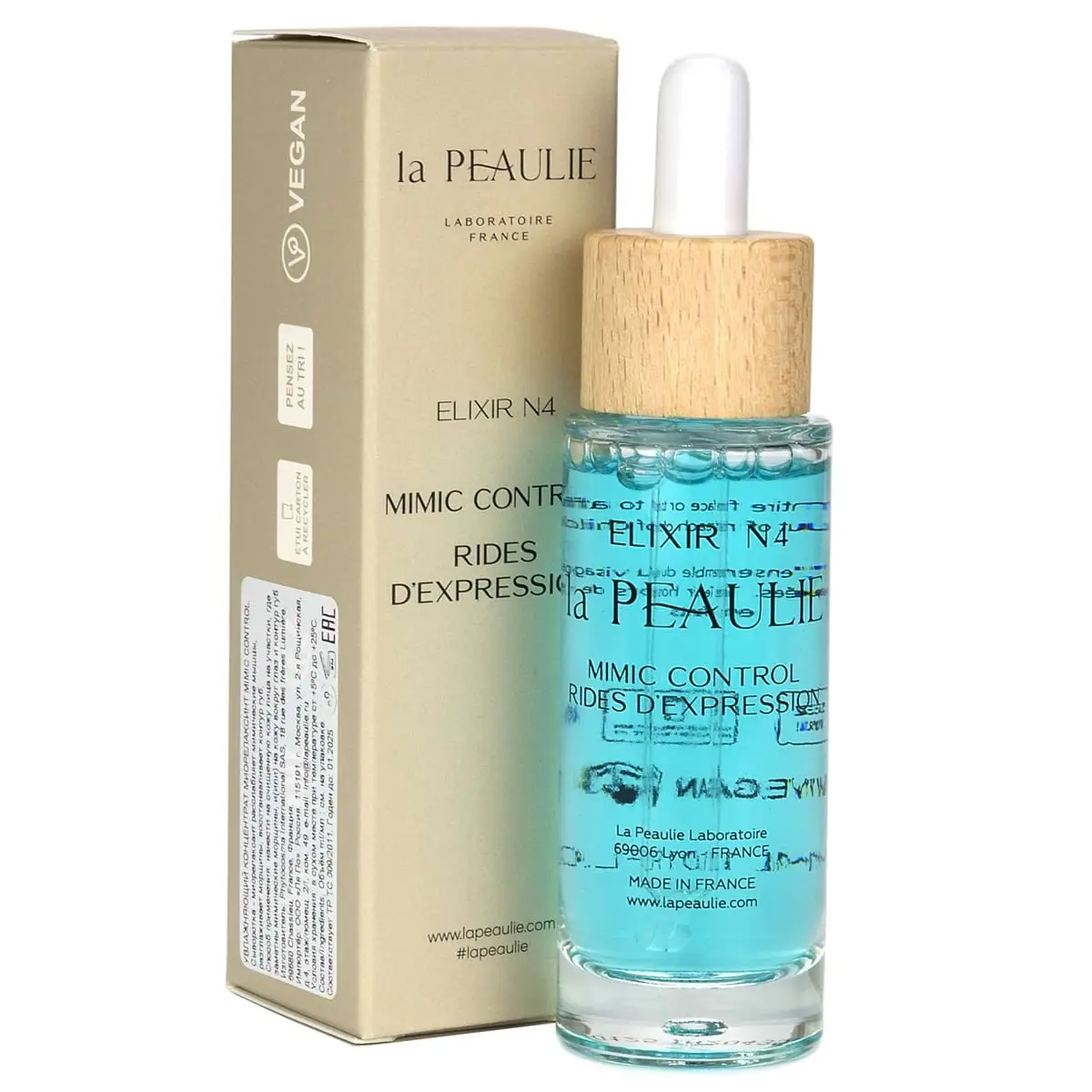 Увлажняющий концентрат миорелаксант / Elixir №4 Mimic Control, La Peaulie - 30 мл