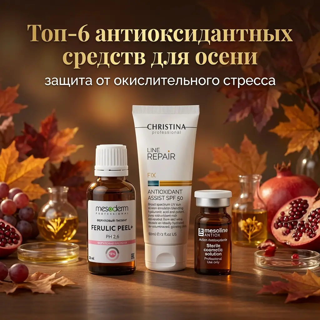 Топ-6 антиоксидантных средств для осени: защита от окислительного стресса