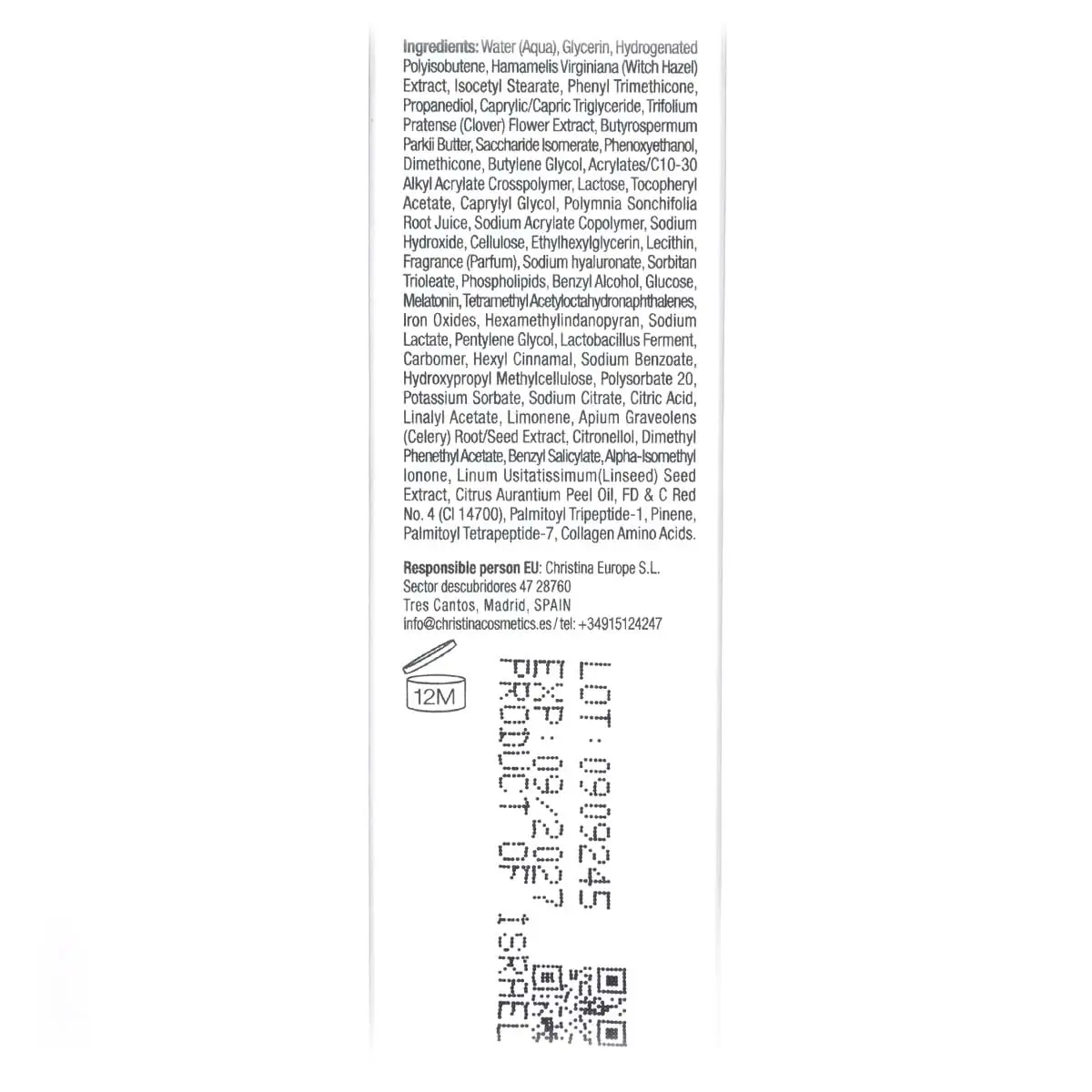 Лифтинговая маска с экстрактом красного клевера / Red Clover Tightening Mask, Nuance, Christina (Кристина) - 50 мл