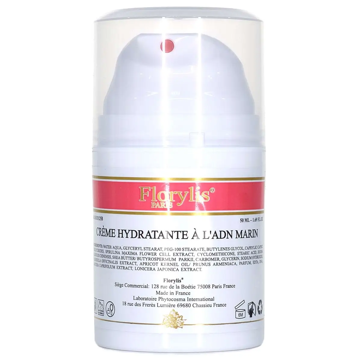 Увлажняющий крем с морским ДНК / Creme Hydratante A L’adn Marin, Florylis (Флорилис) - 50 мл