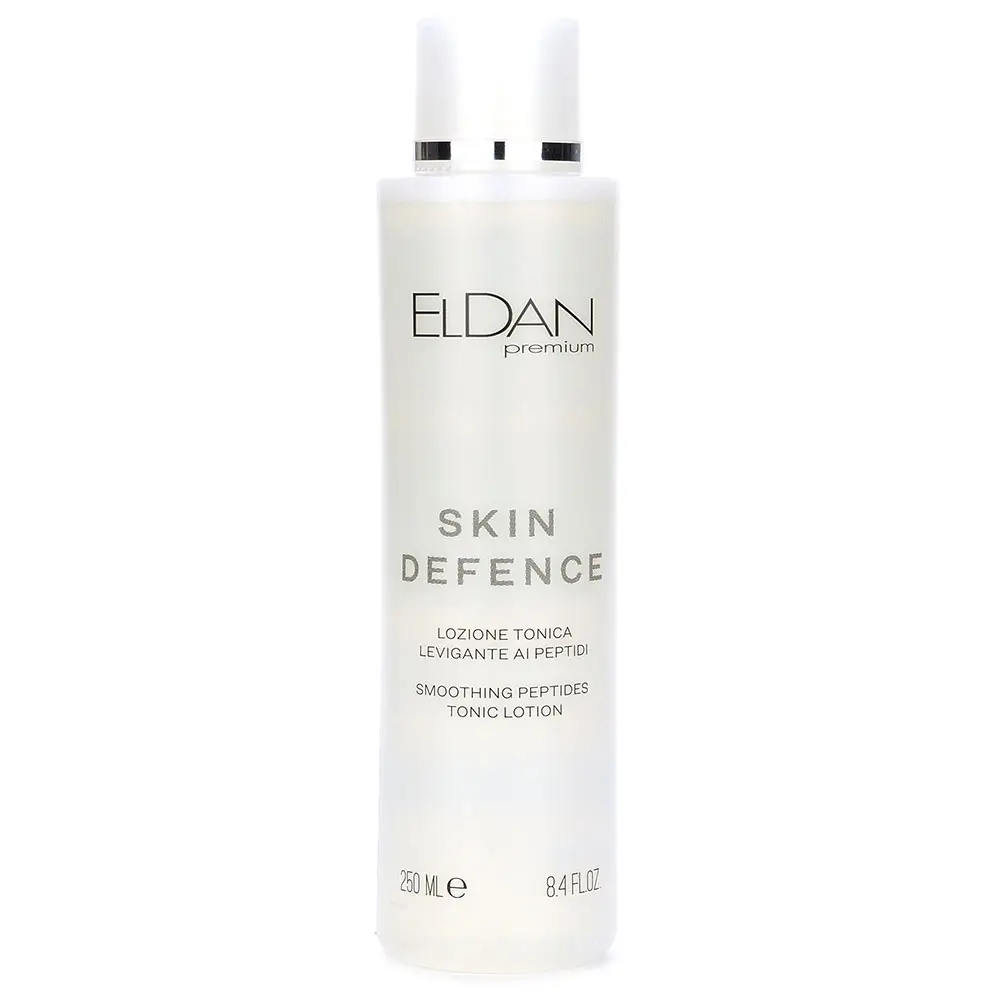 Пептидный тоник / Skin Defence Smoothing Peptides Tonic Lotion, Premium, Eldan Cosmetics (Элдан косметика), 250 мл