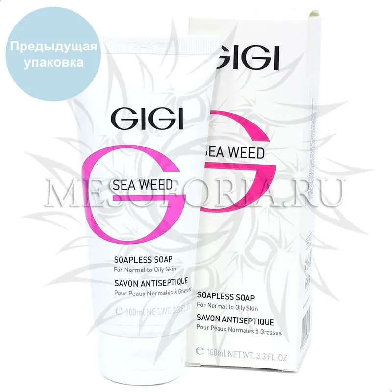 Мыло жидкое непенящееся / Soapless Soap, Sea Weed, GiGi (Джи Джи) - 100 мл