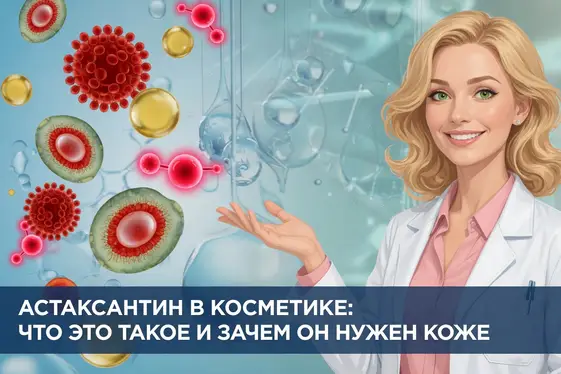 Астаксантин в косметике: что это и зачем нужен коже
