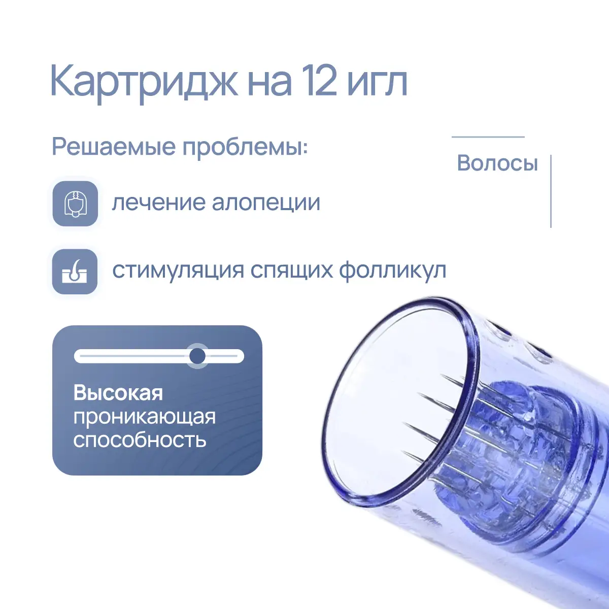 Картридж на 12 игл для DermaPen MesoBox MB-2, MB-3, MB-4 Картридж на 12 игл для DermaPen MesoBox MB-2, MB-3, MB-4