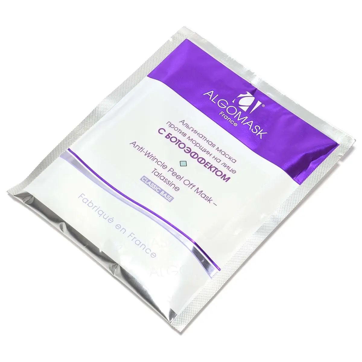 Альгинатная маска против морщин на лице с ботоэффектом, 25 гр Algomask