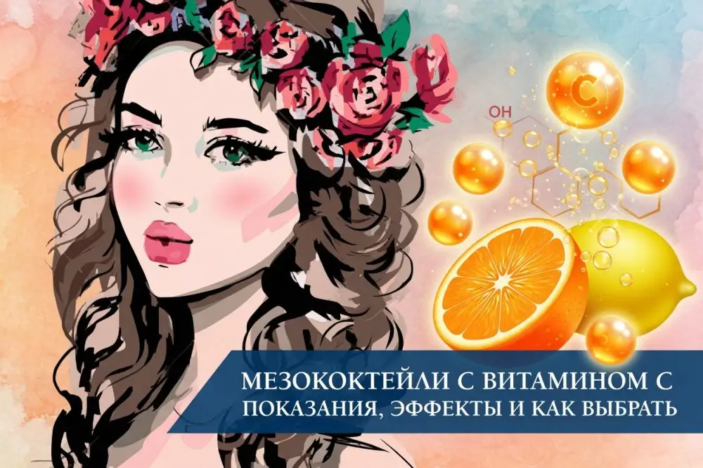 Мезококтейли с витамином С: показания, эффекты и как выбрать