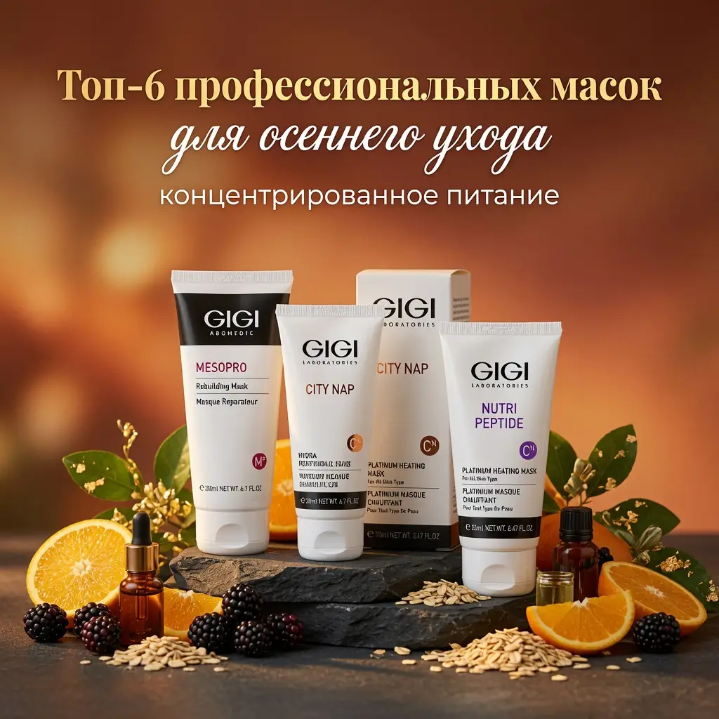 Топ-6 профессиональных масок для осеннего ухода: концентрированное питание