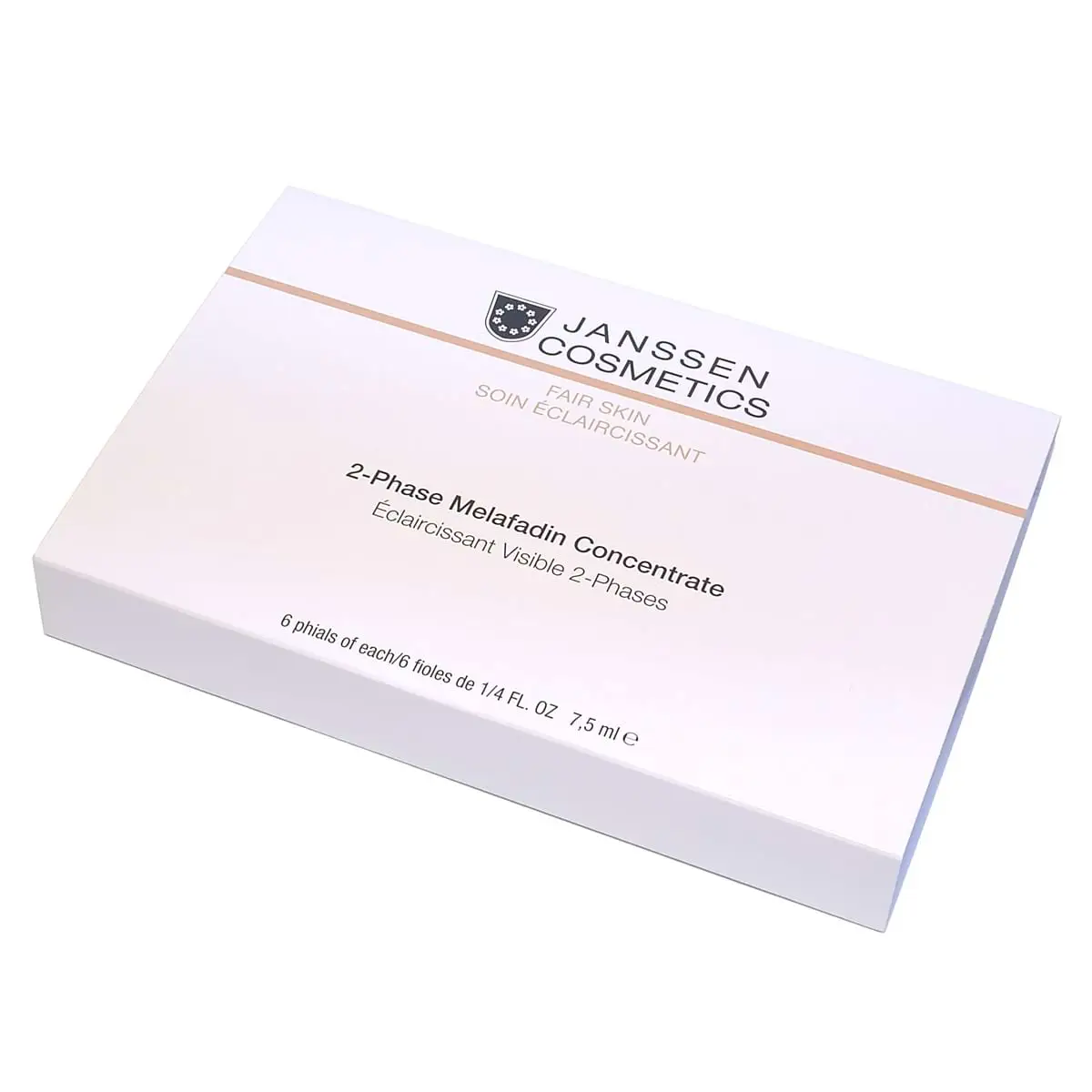 Двухфазный осветляющий комплекс / 2-Phase Melafadin Concentrate, Fair Skin, Janssen Cosmetics (Янсен косметика), 4 x 10 мл Двухфазный осветляющий комплекс / 2-Phase Melafadin Concentrate, Fair Skin, Janssen Cosmetics (Янсен косметика), 4 x 10 мл