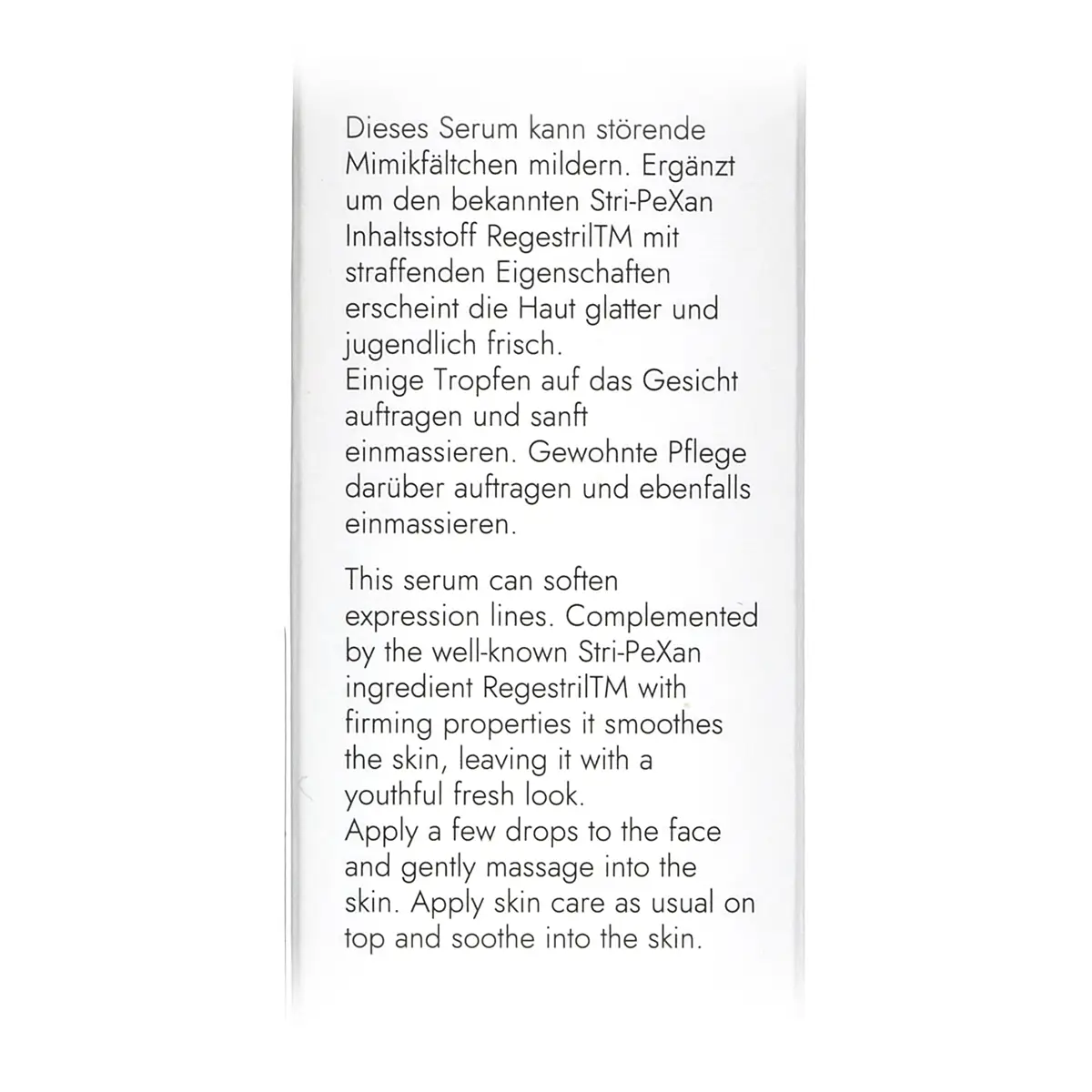 Сыворотка для лица / Serpentine Serum, Stri-Pexan, Klapp (Клапп) - 30 мл