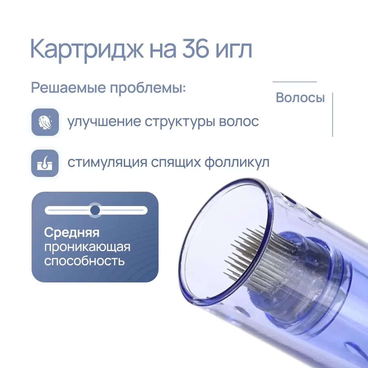 Картридж на 36 игл для DermaPen MesoBox MB-2, MB-3, MB-4 Картридж на 36 игл для DermaPen MesoBox MB-2, MB-3, MB-4