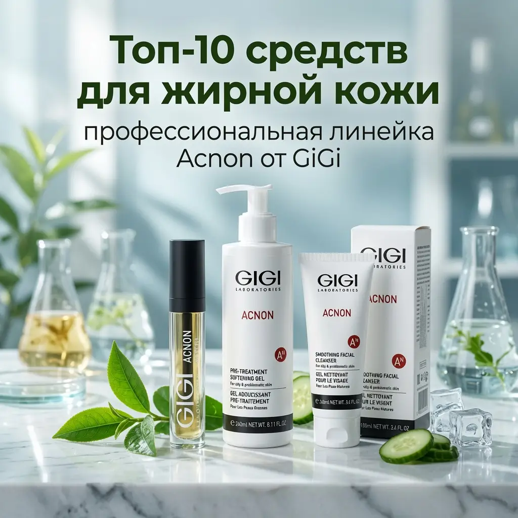 Топ-10 средств для жирной кожи
