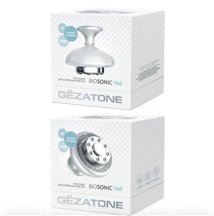 Антицеллюлитный массажер для тела Bio Sonic 1140, Gezatone (Гезатон, Жезатон)