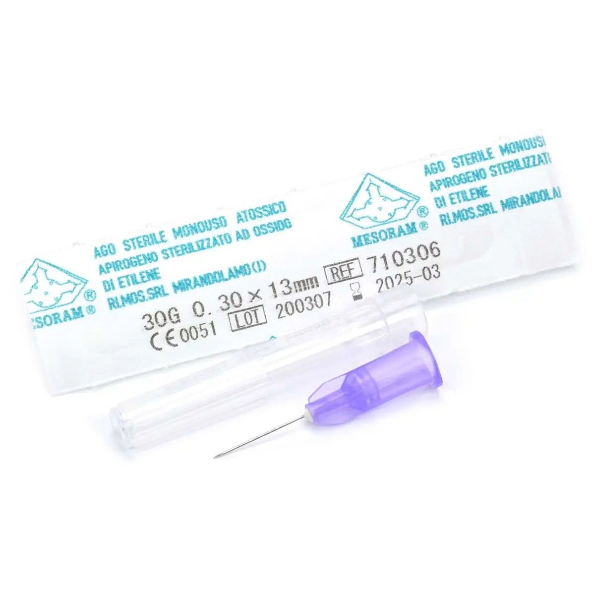 Иглы для мезотерапии и микроинъекций "Mesoram" AGO MESO LUER 30G 0,3 х 13 мм, 1 шт Иглы для мезотерапии и микроинъекций "Mesoram" AGO MESO LUER 30G 0,3 х 13 мм, 1 шт