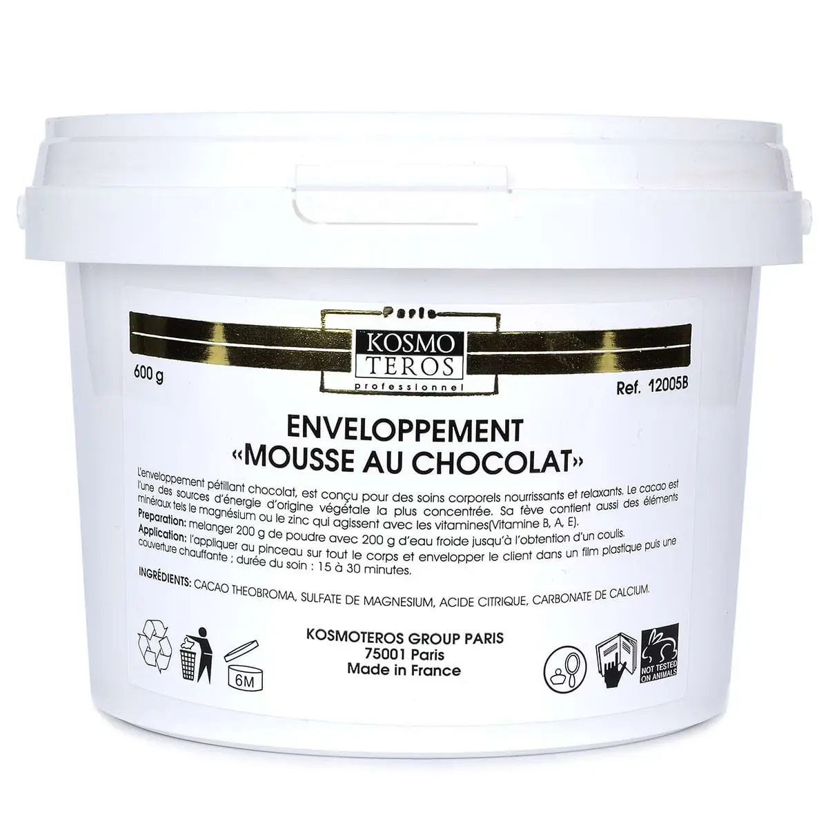 Обертывание «Ремодулирующая маска-шоколадная пена» / Enveloppement «Mousse Au Chocolat», Kosmoteros (Космотерос), 600 гр