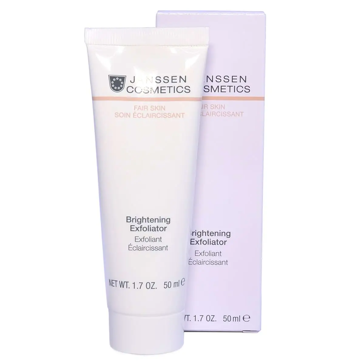 Пилинг-крем для выравнивания цвета лица / Brightening Exfoliator, Fair Skin, Janssen Cosmetics (Янсен косметика), 50 мл Пилинг-крем для выравнивания цвета лица / Brightening Exfoliator, Fair Skin, Janssen Cosmetics (Янсен косметика), 50 мл