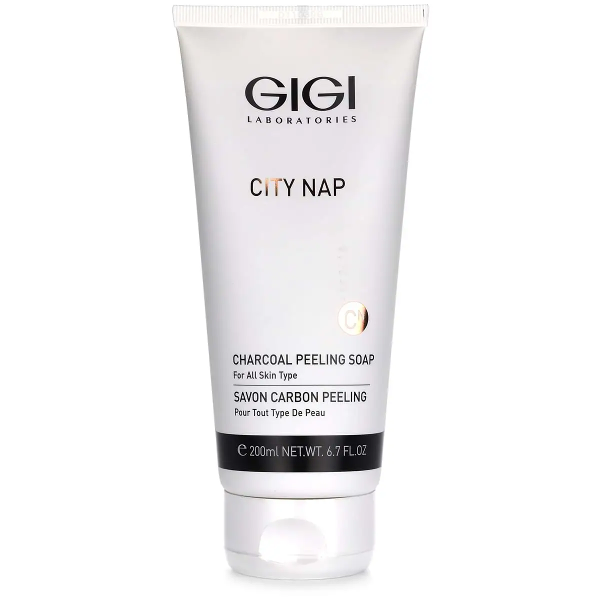 Мыло жидкое для лица / Charcoal Peeling Soap, City NAP, GiGi (Джи Джи) - 200 мл