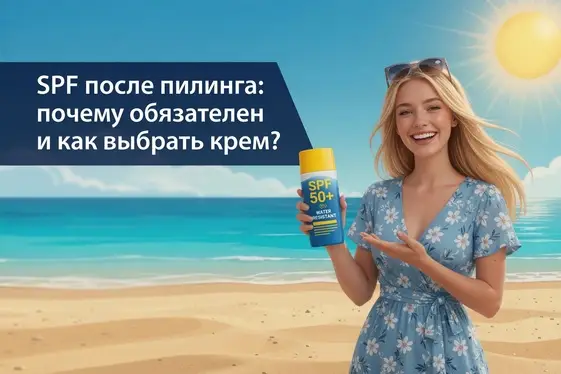 SPF после пилинга: почему обязателен и как выбрать крем
