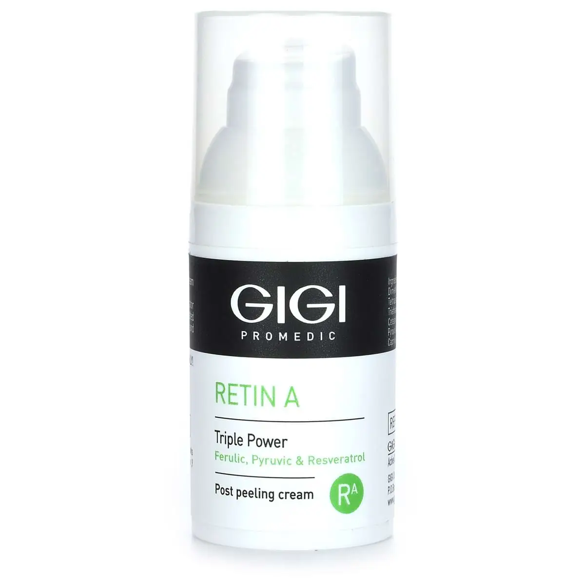 Крем постпилинговый / Triple Power Post Peeling Cream, Retin A, GiGi (Джи Джи) - 30 мл