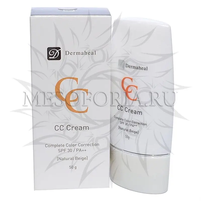 Крем тональный натуральный бежевый / CC Cream Complete Color Natural Beige, Dermaheal (Дермахил), 50 мл Крем тональный натуральный бежевый / CC Cream Complete Color Natural Beige, Dermaheal (Дермахил), 50 мл