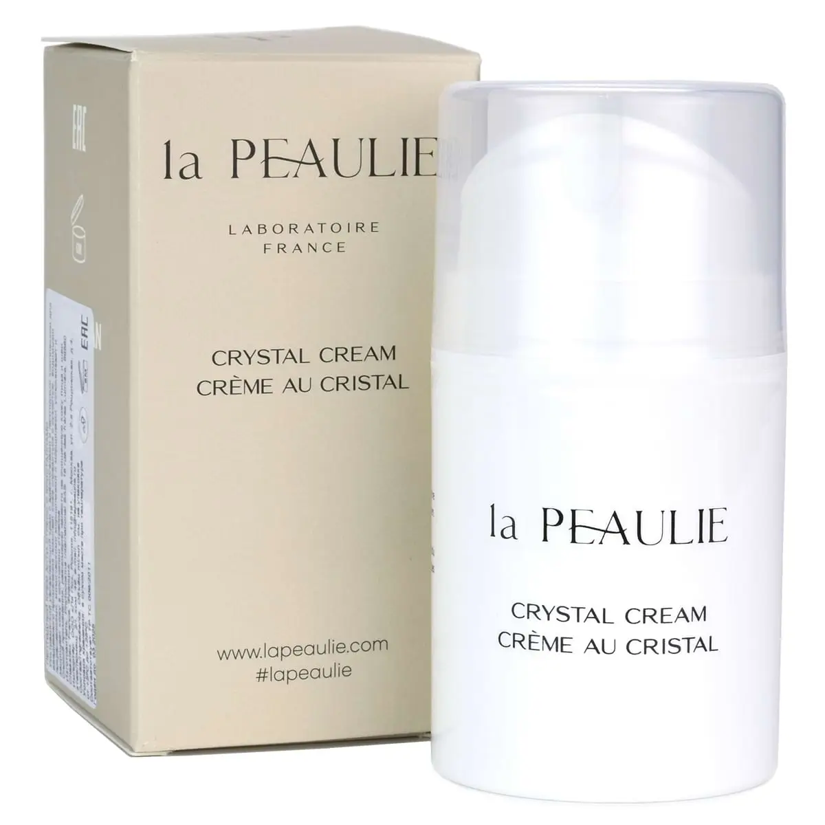 Пептидный крем анти-стресс с кристаллами / Crystal Cream, La Peaulie - 50 мл