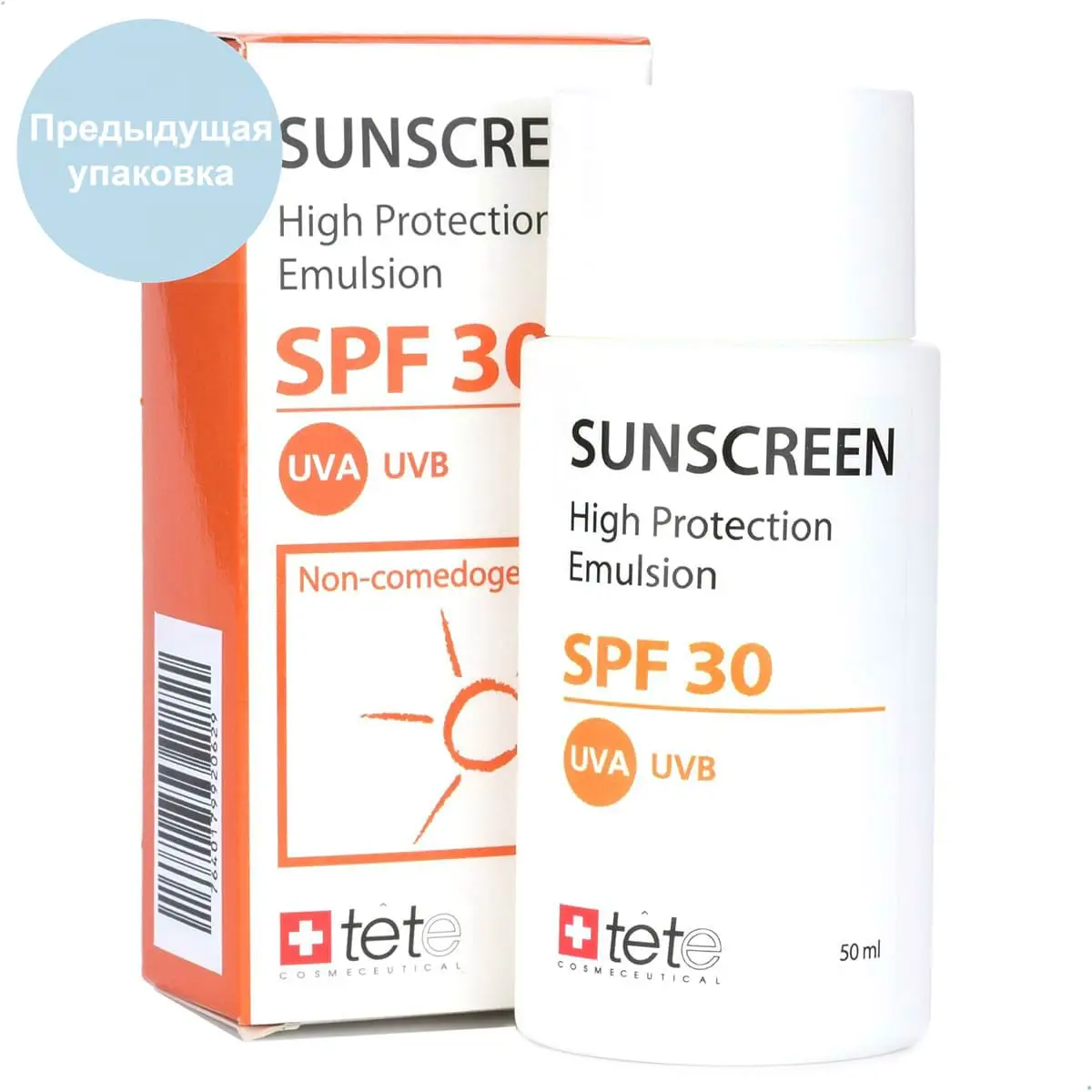 Солнцезащитный флюид СПФ 30 / Sunscreen SPF 30, Tete Cosmeceutical - 90 мл Солнцезащитный флюид СПФ 30 / Sunscreen SPF 30, Tete Cosmeceutical - 90 мл
