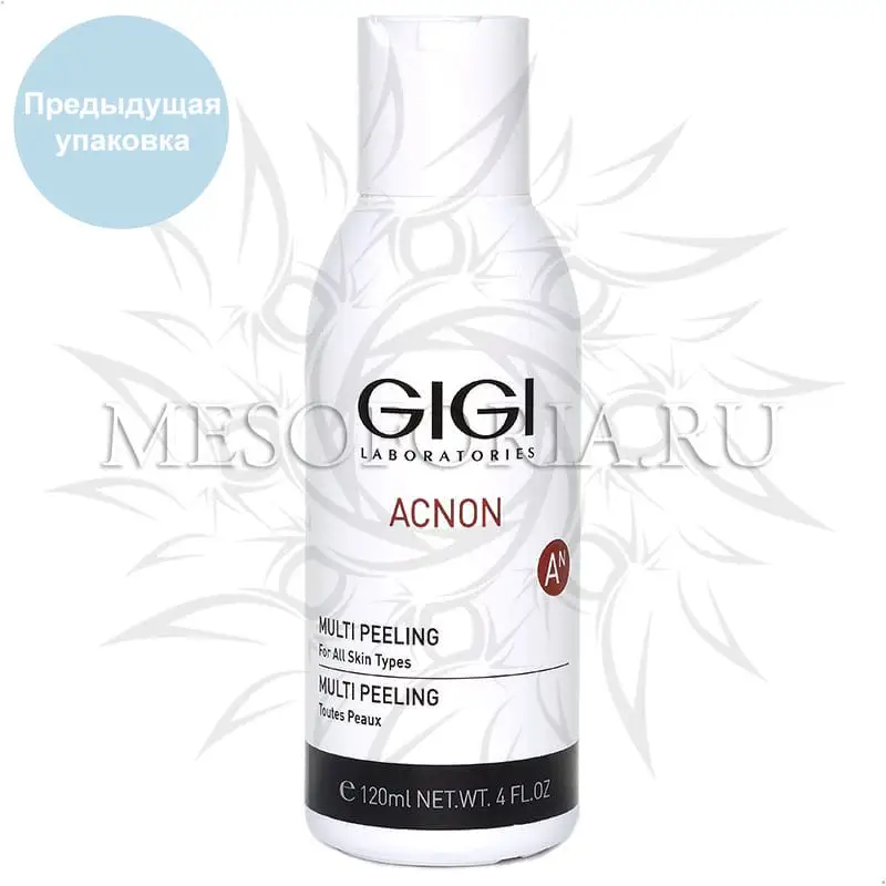 Гель - Мультипилинг / Multi Peeling, Acnon, GiGi (Джи Джи) - 120 мл Гель - Мультипилинг / Multi Peeling, Acnon, GiGi (Джи Джи) - 120 мл