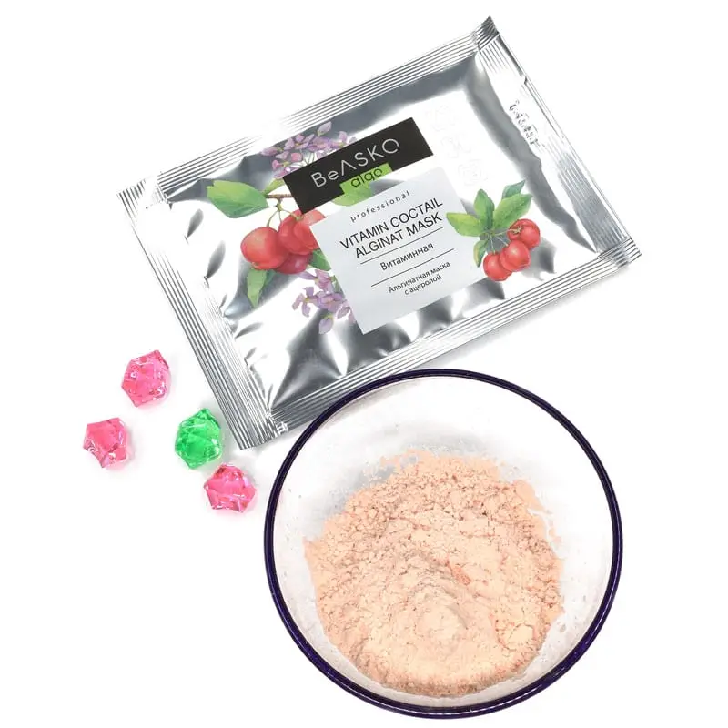 Альгинатная маска витаминная с ацеролой / Vitamin Coctail Alginate Mask, BeASKO - 30 гр Альгинатная маска витаминная с ацеролой / Vitamin Coctail Alginate Mask, BeASKO - 30 гр